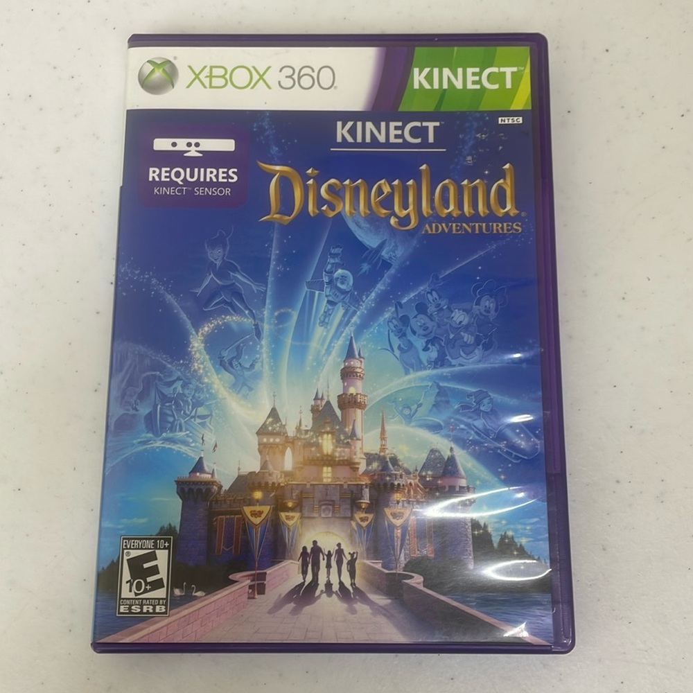 XBOX 360 Connect Disneyland Adventures Game Disc